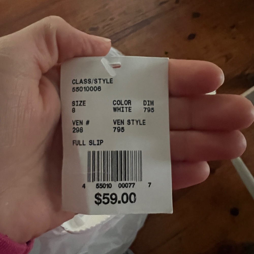 David's Bridal White Crinoline Underskirt - Picture 7 of 10